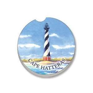 Cape Hatteras Lighthouse Car Coaster, Single