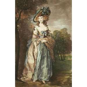 Lady Sheffield Etching Gainsborough, Charles James, Abel Portraiture 