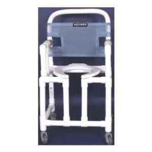  18 Drop Arm Shower Commode/Chair in Royal