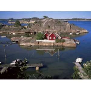 Summer Cottage on the West Side of Sandefjordsfjord, Vestfold, Norway 