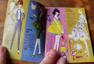   Barbie Fashion Booklet Ken Midge Vintage Clothes Catalog Mattel  