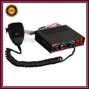  100w power car siren dc12v 7 tones with microphone with 2 