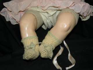 Vintage 1930s Composition Baby Doll   HORSMAN   Baby Dimples  