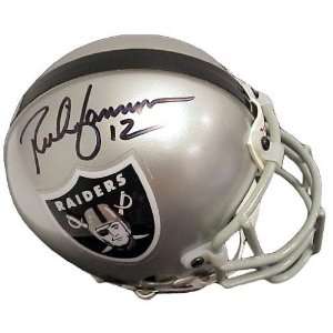  Rich Gannon Oakland Raiders Autographed Riddell Authentic 