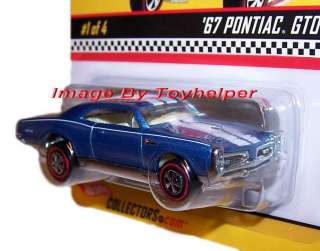 Hotwheels Car 67 Pontiac GTO #1 Goat Redline Drag Race  