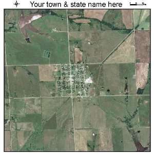    Aerial Photography Map of Atlanta, Kansas 2010 KS 