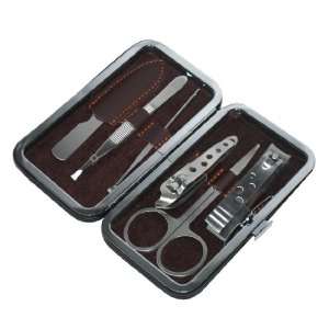   SET Stainless Steel Eyebrow Shaping & Nail Beauty Kit in Case Beauty