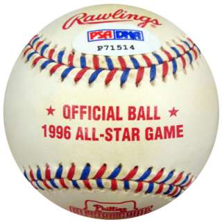 Alex Rodriguez Autographed Signed 1996 All Star Game Baseball PSA/DNA 