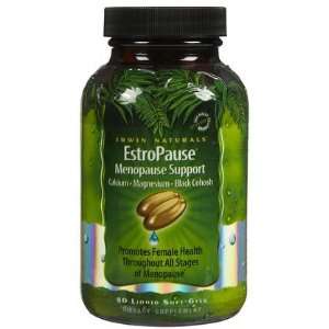 Irwin Naturals Estro Pause Menopause Support Softgels, 80 ct (Pack of 