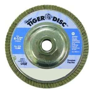   36 Grit Zirconium Tiger Disc w/ Aluminum Backing