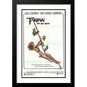 Tarzan the Ape Man 20x26 Framed and Double Matted Movie Poster   Style 