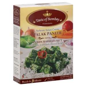  Taste Of Bombay, Entree Palak Paneer Vtgrn, 15.9 OZ (Pack 