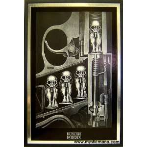  Birthmachine By H.r. Giger Framed & Dry Mounted with 