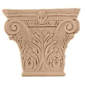   Capital (Fits Pilasters up to 6 1/4W x 2D), Maple