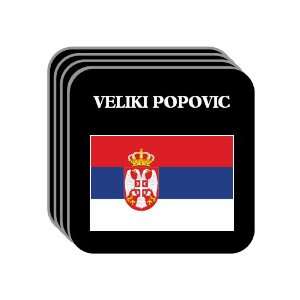  Serbia   VELIKI POPOVIC Set of 4 Mini Mousepad Coasters 