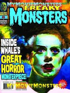 FREAKY MONSTERS # 5 Bride of Frankenstein Famous Monsters Horror 