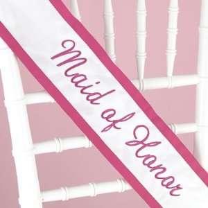  Maid of Honor Sash