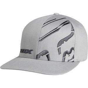  Fox Racing Wide Load Flexfit Hat   X Small/Small/Grey 