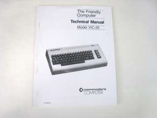 Commodore VIC 20 VIC 20 Technical Manual  