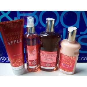    Bath & and Body Works Winter Candy Apple Set 