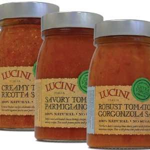   and Cheese Pasta Sauces by Lucini   Tomato Gorgonzola (19.6 ounce