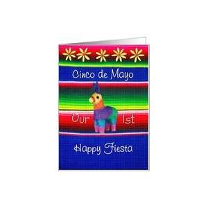  Cinco de Mayo   Our 1st together   Happy Fiesta Card 