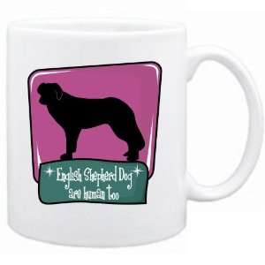 New  English Shepherd Dog Are Human Too  Retro  Mug Dog  