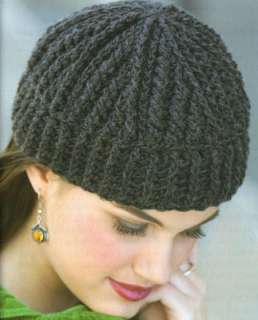   Patterns Beret Cables Tam Headband Bucket In All Caps Book NEW  
