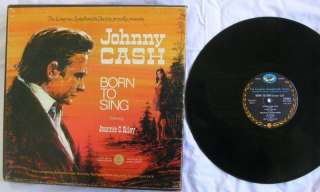 Johnny Cash Born To Sing 5LP Set LS205 VG  
