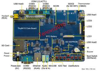 2GB NAND Flash, ARM11 Samsung S3C6410, ARM1176JZF S, run at 533Mhz 