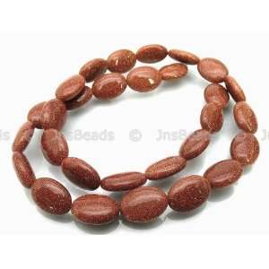    10x15mm Puff Oval Beads 16, Goldstone Arts, Crafts & Sewing