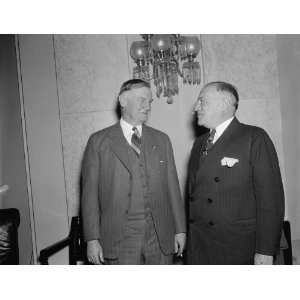 1937 photo Head of  Roebuck approves Roosevelt housing program 