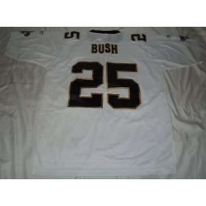 Reggie Bush *new Orleans* Saints White Authentic Jersey   NFL 