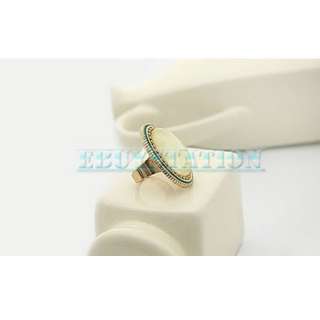 Alloy Exquisite Vintage White stone Beautiful Retro Ring Fashion 