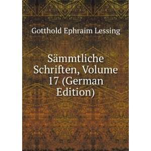   17 (German Edition) (9785876833136) Gotthold Ephraim Lessing Books