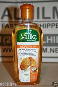 Dabur Vatika Almond Coconut Sesame NATURAL HERBAL Hair Oil 200ml 6 