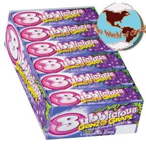  Bubblicious Gonzo Grape Gum Toys & Games