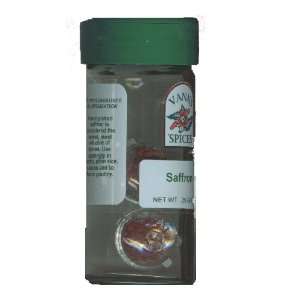 Vanns Spices   Saffron .25 Grams Per Grocery & Gourmet Food