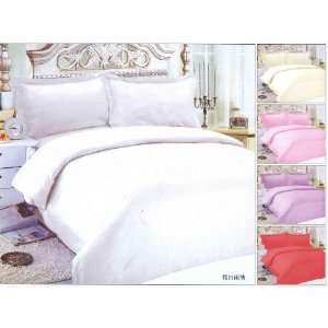  Vannes 100% Satin Fitted Sheet, Flat Sheet and Pillowcases 