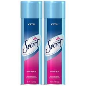 Secret Aerosol Antiperspirant Deodorant Powder Fresh 6 oz 