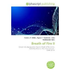  Breath of Fire II (9786133940451) Books