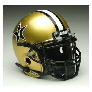  Vanderbilt Commodores Schutt Authentic Full Size Helmet 