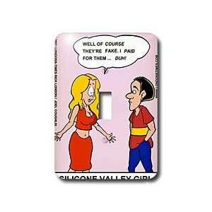     Silicone Valley Girl   Light Switch Covers   single toggle switch