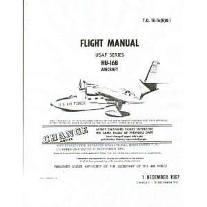  Grumman HU 16 Aircraft Flight Manual Grumman Books