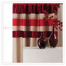 Red & Beige Floral, Velvet & Sequin Detail Bedding
