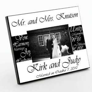  Personalized Mr. and Mrs. Picture Frames Health 