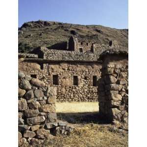 Seven Huts Area, Qanchisaracay, Inca Site in the Urubamba Valley, Peru 