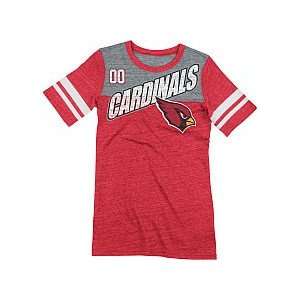  Reebok Arizona Cardinals Womens Fanatic Triblend T Shirt 