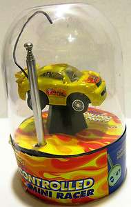 MegaToys R/C Radio Control Mini Car Speed Racer Yellow NEW  