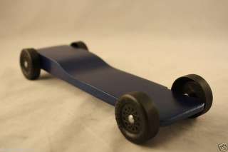 Pinewood Derby Physics Car Production Ready to Race Project Kit 